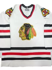 Maska Center Ice NHL Chicago Blackhawks Jersey in White Size XL