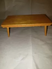 Strombecker Wooden Coffee Table for Doll House.