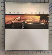 1985 Toyota Supra Brochure Original