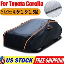 For Toyota Corolla PEVA &Cotton Car Cover Waterproof All Weather Protection (For: 1976 Toyota Corolla SR5)