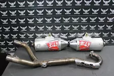 2007 HONDA CRF250R FULL YOSHIMURA MUFFLER EXHAUST SILENCER SLIP ON PIPE 18310-KR (For: 2007 Honda CRF250R)