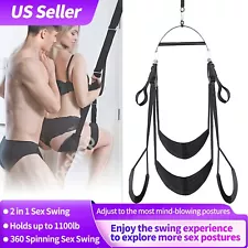 360 Spinning Sex Swings Swivel Sexual Love Yoga Position Adult Bondage BDSM Toys