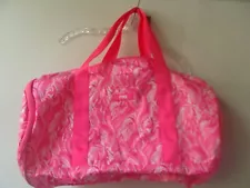 NWT Victoria's Secret VS PINK Duffle Sport Gym Bag, Hot Pink Color