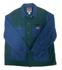 Supreme x Ben Davis Jacket Navy Blue Green 2019 Length 78cm Size XL 2407M*