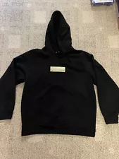 SS22 Supreme Bling Box Logo Hoodie Black Large