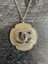 New Chanel Costume Jewelry CC Pendant Necklace