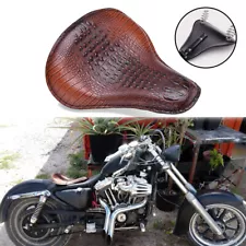 Motorcycle Alligator Large Solo Seats For Harley Softail Chopper Bobber Custom