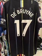 Man City DeBruyne Jersey Nike Men's XL