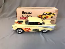 JIM BEAM DECANTER 57 CHEVY HOT ROD BELAIR EMPTY