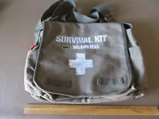 AMC The Walking Dead Zombie Survival Kit Bag Tote By First My Family New 2015