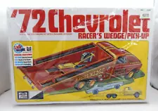 Vintage 1/25 Scale Model Kit MPC 1972 Chevy Ramp Truck Race Hauler Racers Wedge