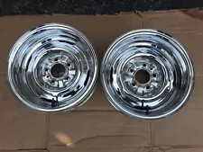 Chrome Reverse Wheels 14x6 Ford-Mopar-AMC Pair