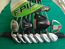 New ListingCallaway Nike Irons Driver Wood Hybrid Mens Complete Golf Club Set Nice R.H.****