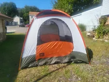 REI Base Camp 6 Tent Camping Outdoors Fishing Hunting Person ððð