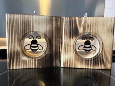 Pair of Handmade Carpenter Bee Traps