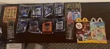 McDonalds Happy Meal RARE YU-GI-OH-GX 8 TOYS 2006 Cards, Happy Meal Box And Bag