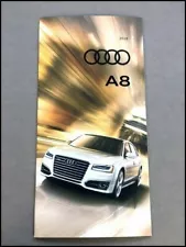 2018 Audi A8 and S8 26-page Original Car Sales Brochure Catalog - Sport