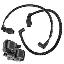 4013328 Ignition Coil & Spark Plug Wires For Polaris Scrambler XP 1000 2014-2024 (For: Scrambler XP 1000 S)