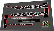 Kona King Kikapu 1999 Decal Set