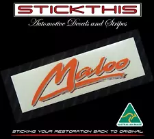 Maloo Ute Tailgate or Guard Decal/Sticker - HSV VS Maloo Series III