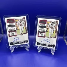 New Listing2cardlot 2023 Contenders RC Ticket (V) Garrett Williams Arizona Cardinals