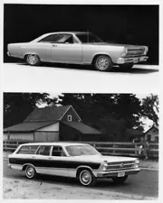 1966 Ford Fairlane and Fairlane Squire Press Photo 0390