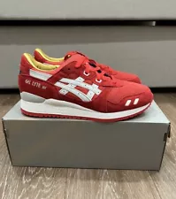 Asics Gel Lyte III Santa Christmas Pack Size 9 Red/Grey/White H30QK-2313 NEW