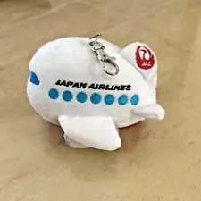 Japan Airlines JAL Plushie Key Ring Pass Case Japan Figure Noveltie Not For Sale