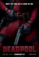 Deadpool Original Theatrical Movie Poster