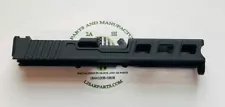 Slide for Glock 23 GEN3 . Black in color - RMR --LF ELITE- black - slide G23