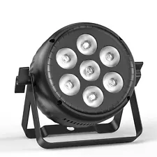 280W 7LED Par Can Stage Light DMX RGBW Disco Show DJ Lighting Aluminum Shell