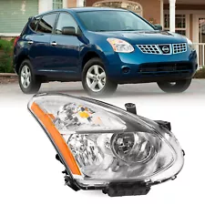 For 2008-2013 Nissan Rogue Halogen Right Passenger Headlight Assembly Headlamp