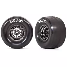 Tires and Wheels, Rear, Assembled, Weld Wheels Black Chrome