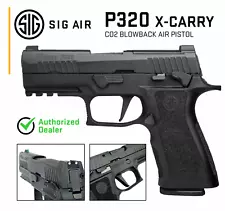 Sig Sauer AIR-P320XCA-BB P320 X-Carry CO2 .177 Cal 350 FPS Blowback Air Pistol