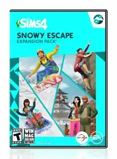 Sims 4: Snowy Escape Expansion Pack - DVD-ROM Windows PC/Mac - EXCELLENT COND