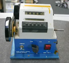 Adams-Maxwell Coil Winding Machine Model 1200-2 with Irion & Vosseler Counter