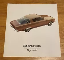 1965 Plymouth BARRACUDA Sales BROCHURE/Catalog 65 Formula S