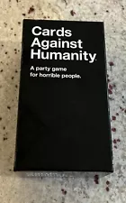 CARDS AGAINST HUMANITY A PARTY CARD GAME FOR HORRIBLE PEOPLE FOR AGES 17 & UP!!