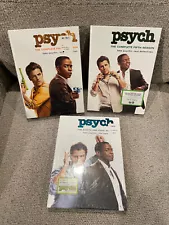 PSYCH DVD BOX SET COMPLETE FOURTH FIFTH & EIGHTH SEASON LOT NEW SEALED 4TH 5TH 8