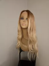 AMAZING LACE FRONT BLONDE STRAWBERRY BLONDE LONG WAVY WIG