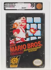 Nintendo NES 1988 Super Mario Bros. White Seal Sealed VGA 70