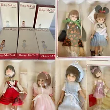 Vtg Betsy McCall Robert Tonner Doll LOT NIB Halloween Mouseketeer At The Hop ++￼