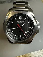 Victorinox Swiss Army INOX i.n.o.x. Men Watch Stainless Steel Sapphire 241723