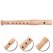 6 Hole Recorder Music Wooden Children's Clarionet Great Musical Instrument