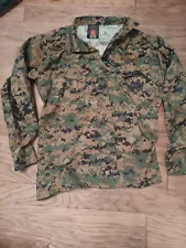 Woodland Marine Corps Combat Utility Uniform MCCUU Top Small-Regular