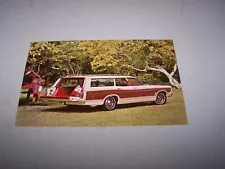 1967 FORD COUNTRY SQUIRE Station Wagon Postcard