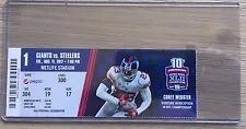 2017 New York Giants Official NFL Mint Season Ticket Stub - pick any game!