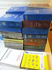 Lot of 33 Mechanics Motor Auto Repair Manuals Books Trucks, Cars