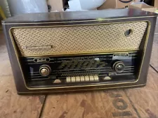 Vintage Westfunk Rigoletto German Tube Radio Rare Untested