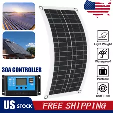 150W Mono Solar Panel 12V charge Off-Grid Battery Power for RV Home Boat US SALE